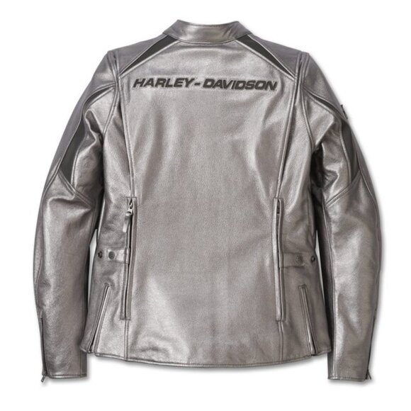 Harley Davidson Paradigm Triple Vent System 2.0 Leather Riding Jacket